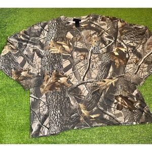 Vintage Winchester Camo T Shirt Size XL Long Sleeve Camouflage 90s Hunting
